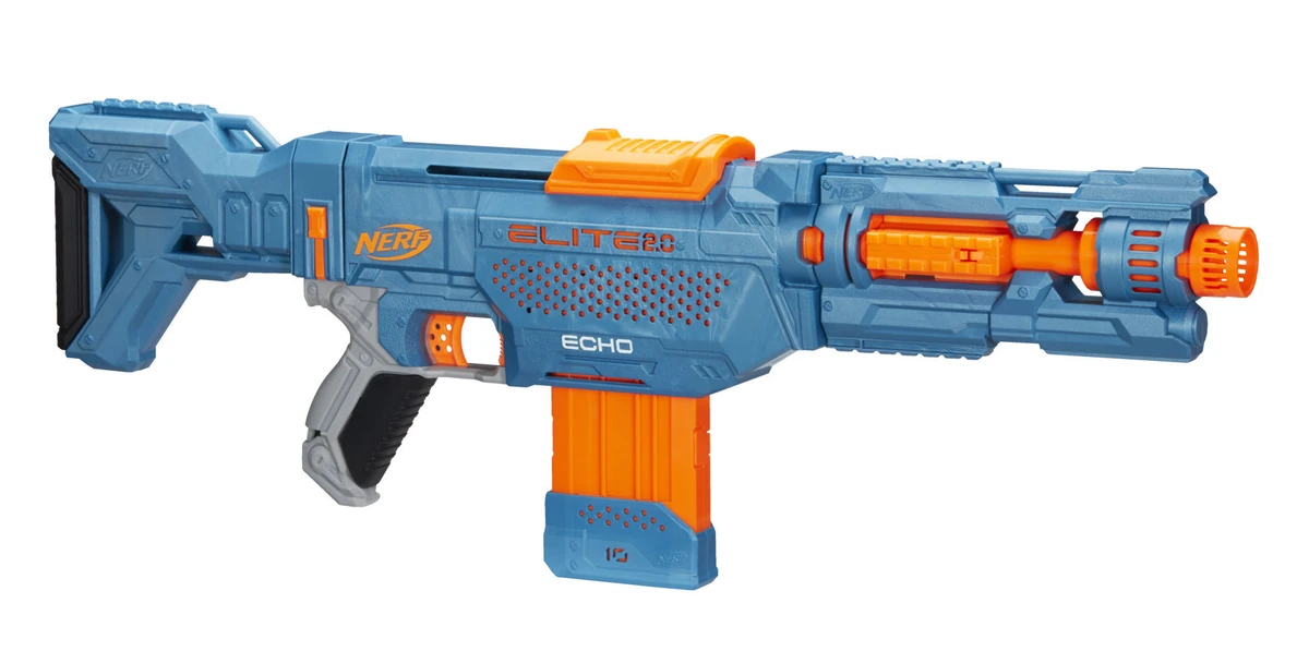 NERF ECHO トイガン Nerf Elite 2.0 Echo CS-10 ピストル 青 | Kidinn