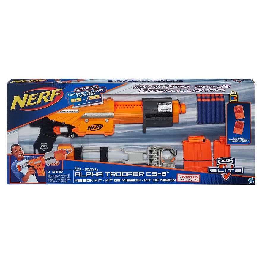 Alpha Trooper CS-6 Mission Kit | Nerf Wiki | Fandom