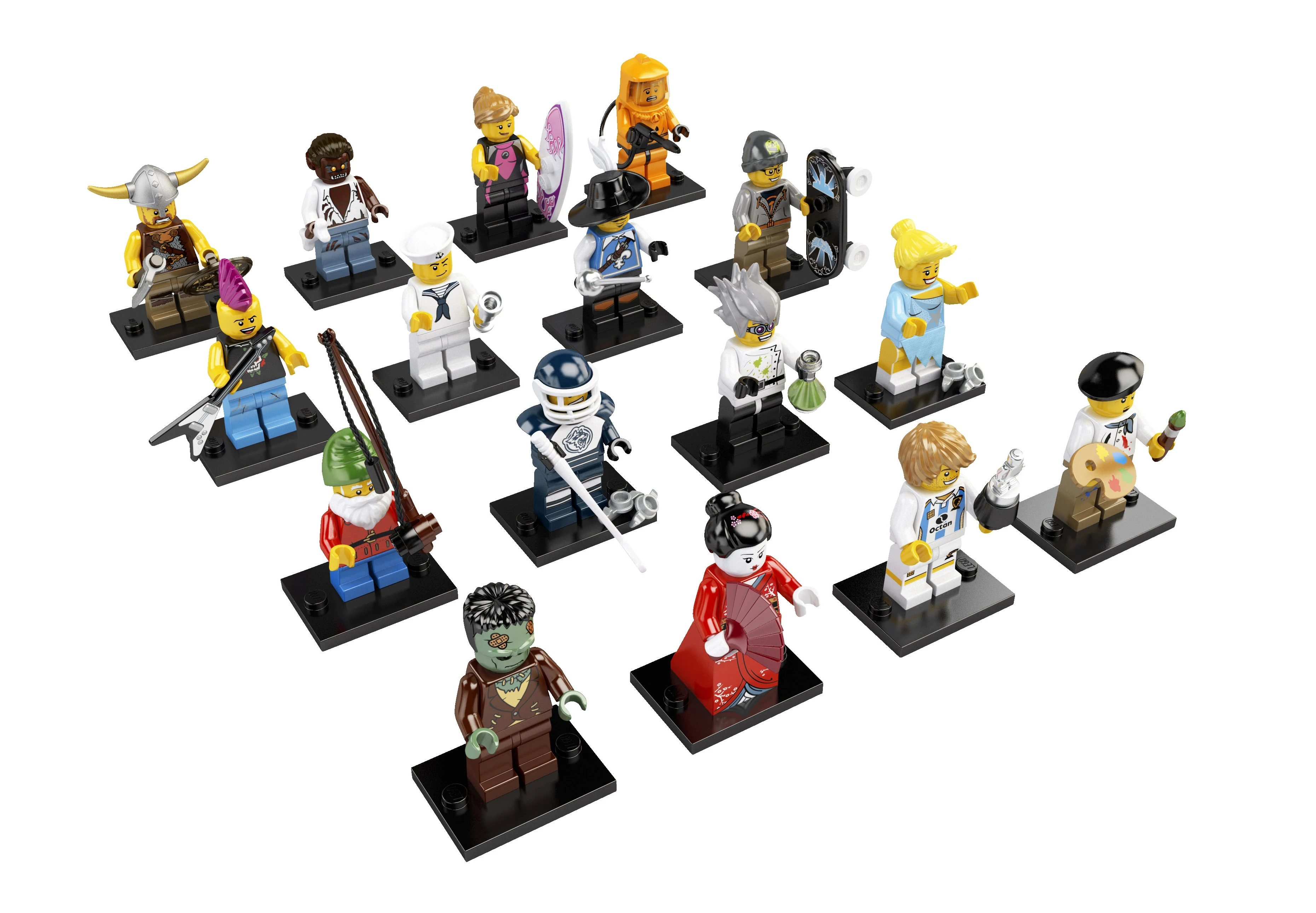 8804 Minifigures Series 4 | Brickipedia | Fandom