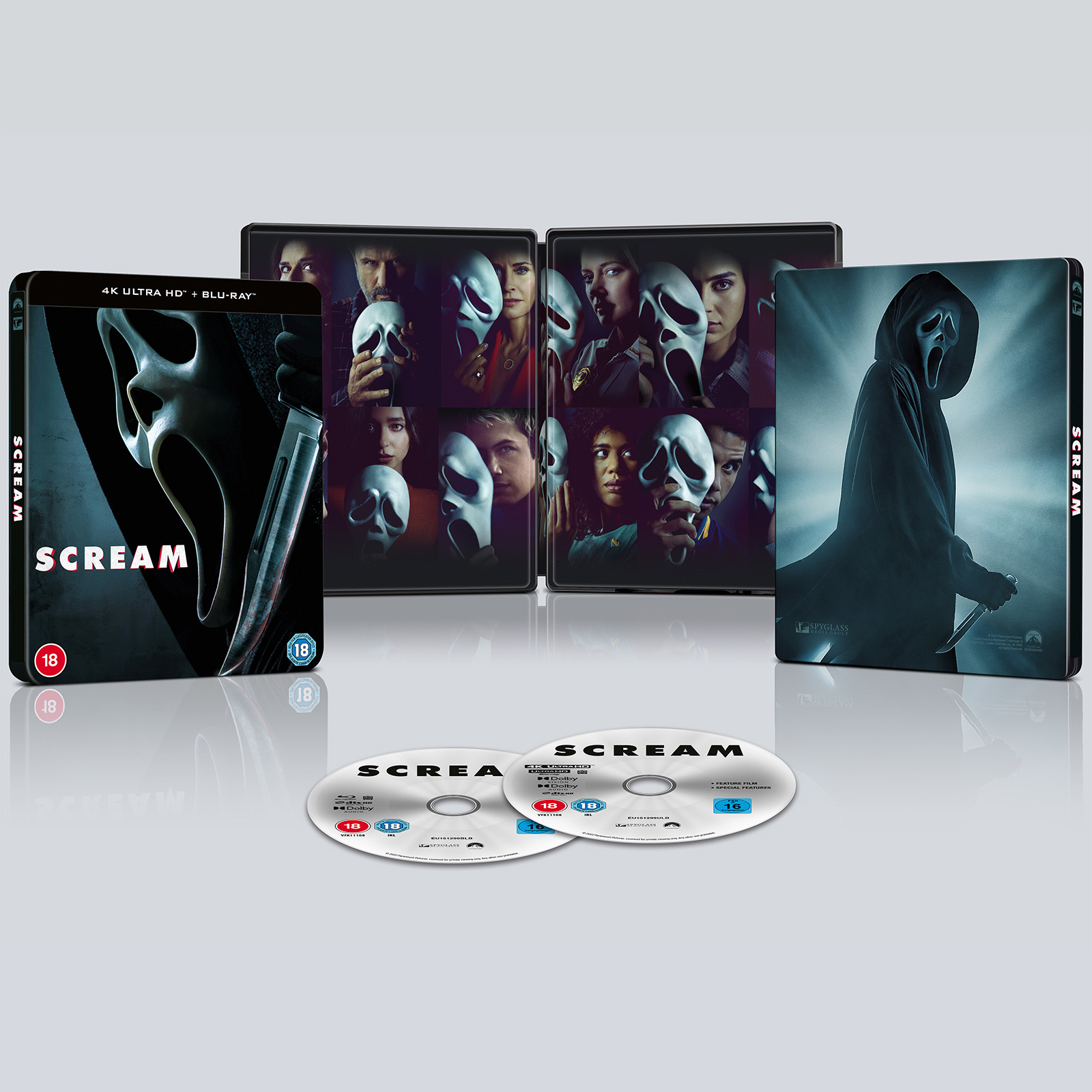 Scream (2022) - Zavvi Exclusive 4K Ultra HD Steelbook (includes