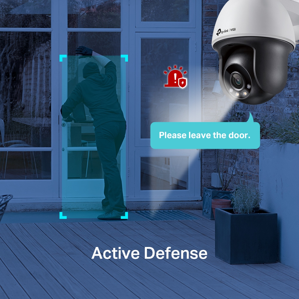 VIGI C540-W | VIGI 4MP 屋外用フルカラーパンチルトネットワークWi-Fi