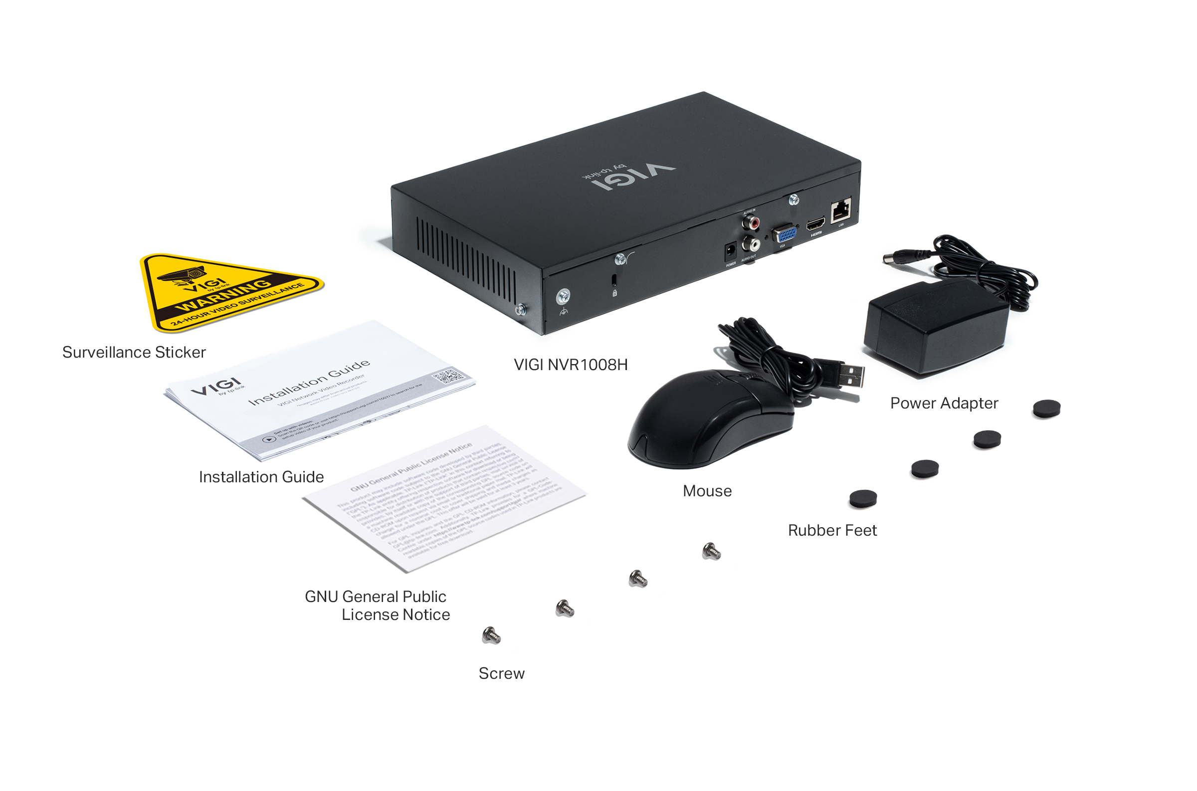 VIGI NVR1008H | VIGI 8チャンネル ネットワークビデオレコーダー | TP