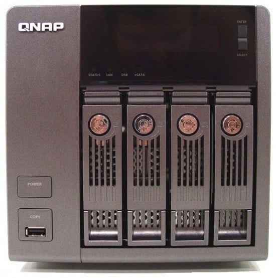 QNAP TS-419P Four-Bay Turbo NAS Server