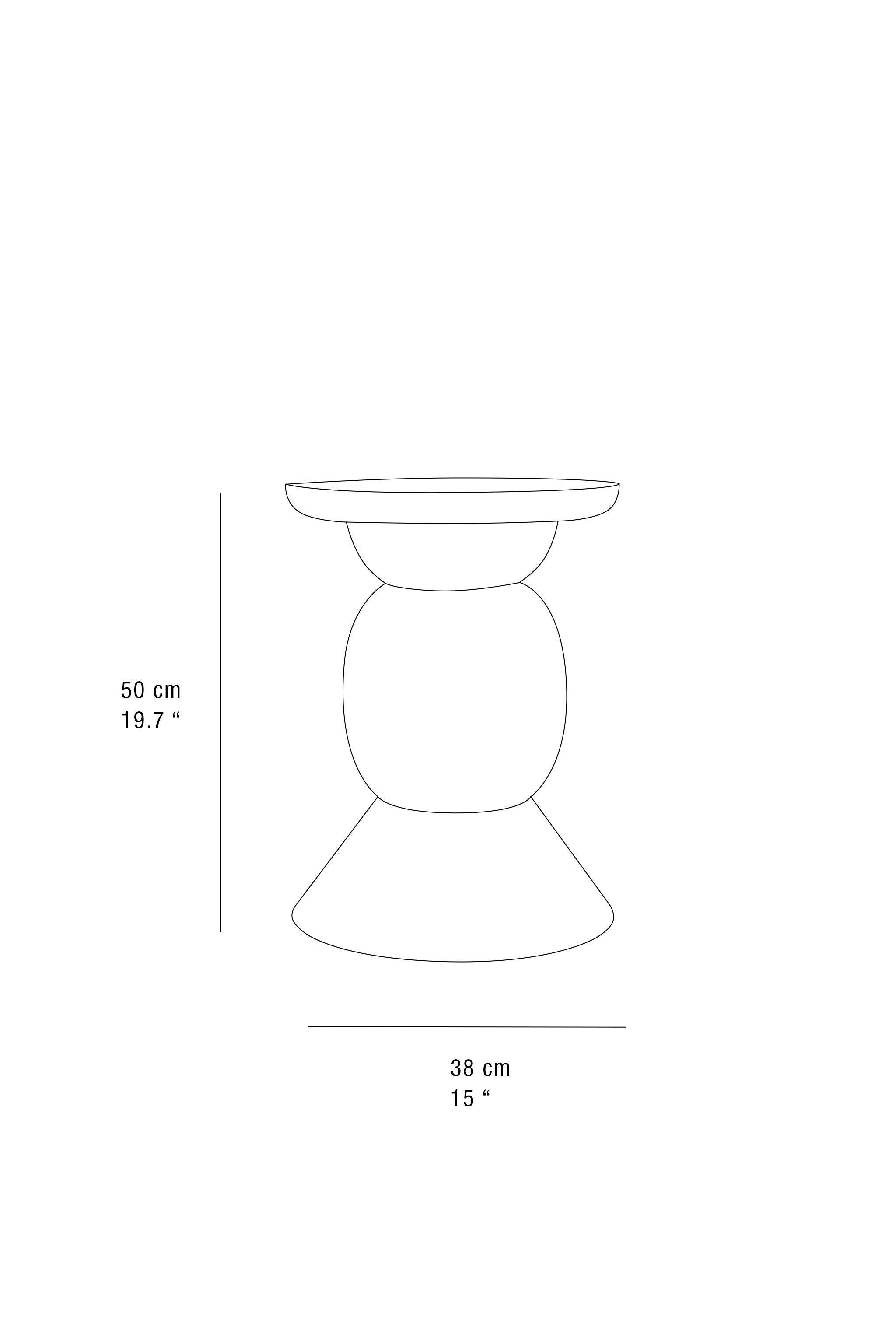 グロス＆マット サイドテーブル X COLLAGERIE - グリーン | ZARA Japan