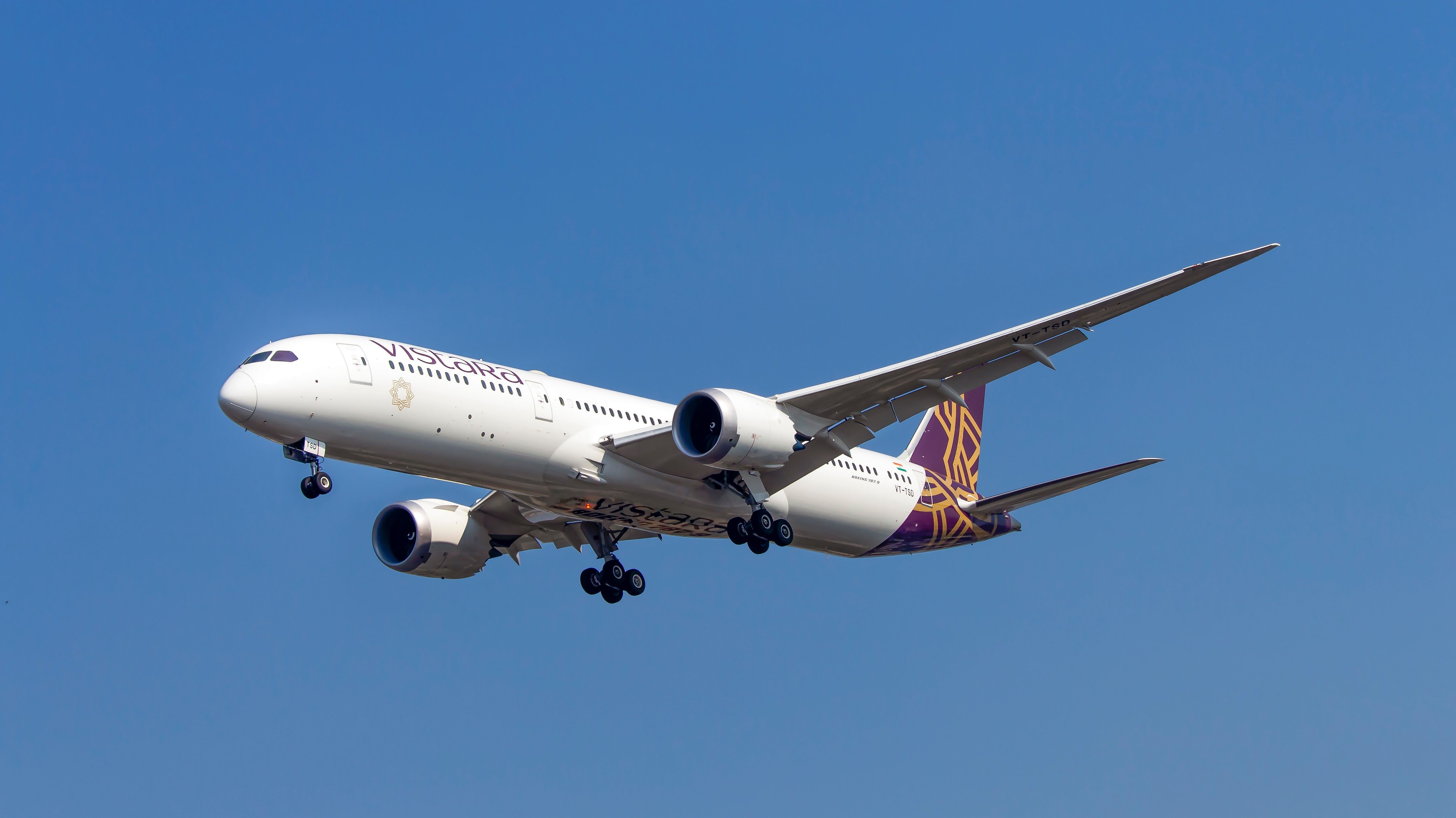 Vistara Welcomes Its Last Boeing 787-9 Dreamliner