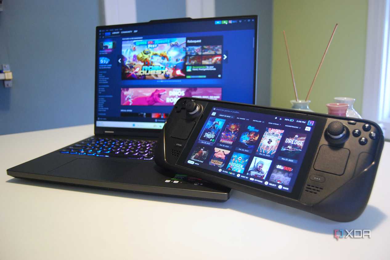 A Steam Deck is the perfect thin client for your home lab