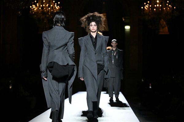 At Alexander McQueen, a Confusing Debut by Seán McGirr - The New