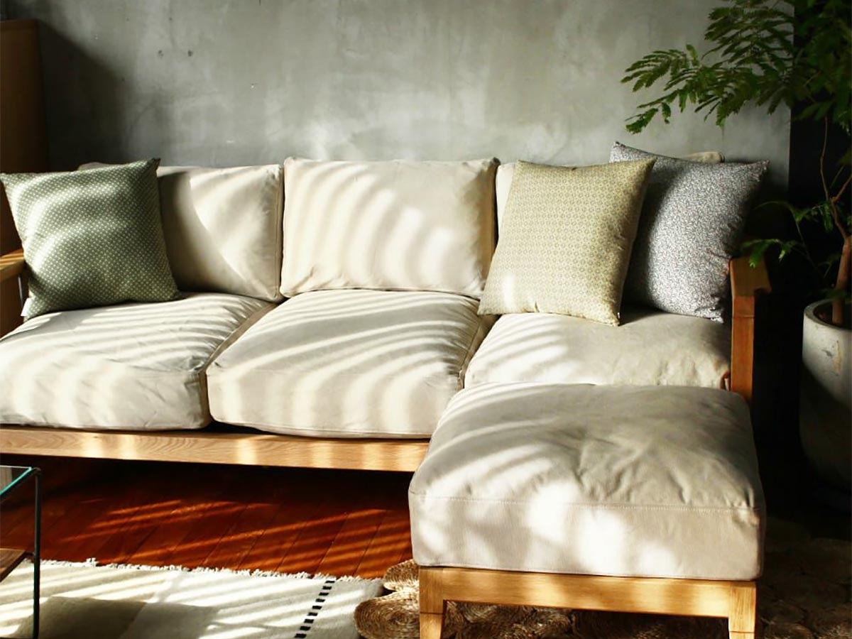 a.depeche solo ottoman fabric / アデペシュ ソロ オットマン