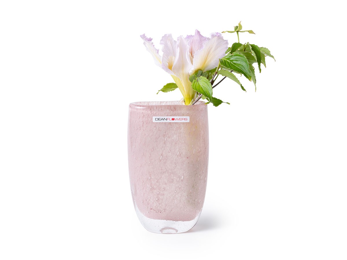 Hsi Chen◇ガラス花どめ アイボリー1個＆ピンク 7個◇オブジェ Hsi