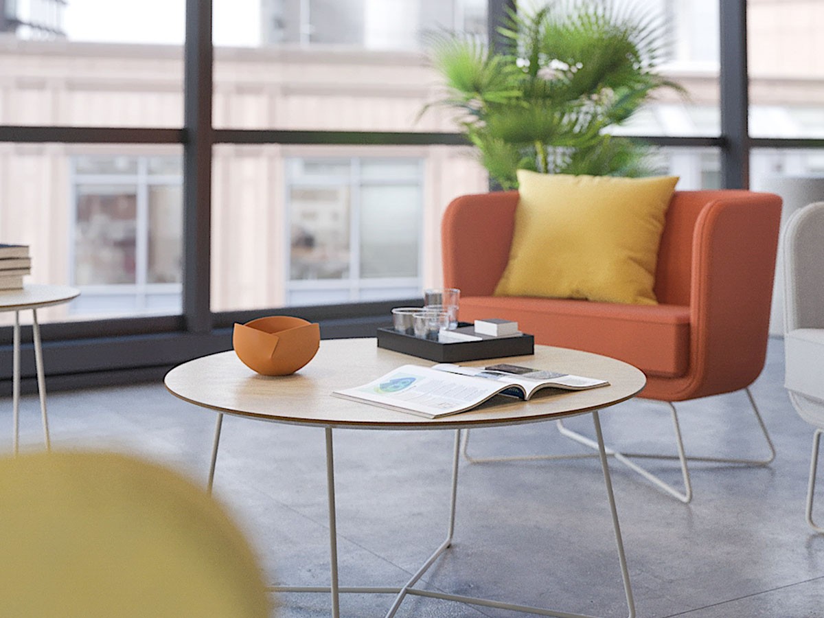 Knoll Office Rockwell Unscripted Petite Club Chair / ノルオフィス