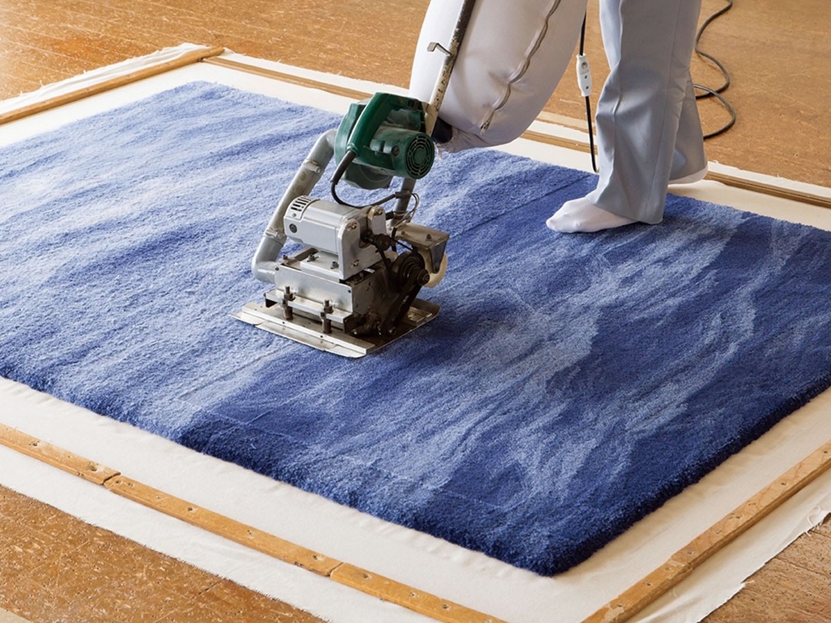 山形緞通 CLASSIC LINE ebikazura hosoge / やまがただんつう 古典