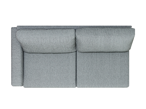 FLANNEL SOFA SARAH ONE ARM SOFA / フランネルソファ サラー 3人掛け