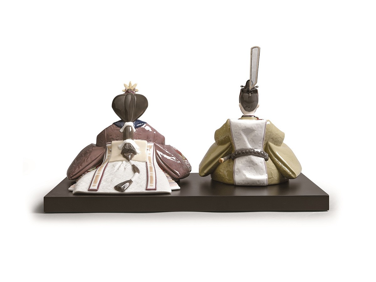 LLADRO 雛人形 / リヤドロ 雛人形（ブラウン） - インテリア・家具通販