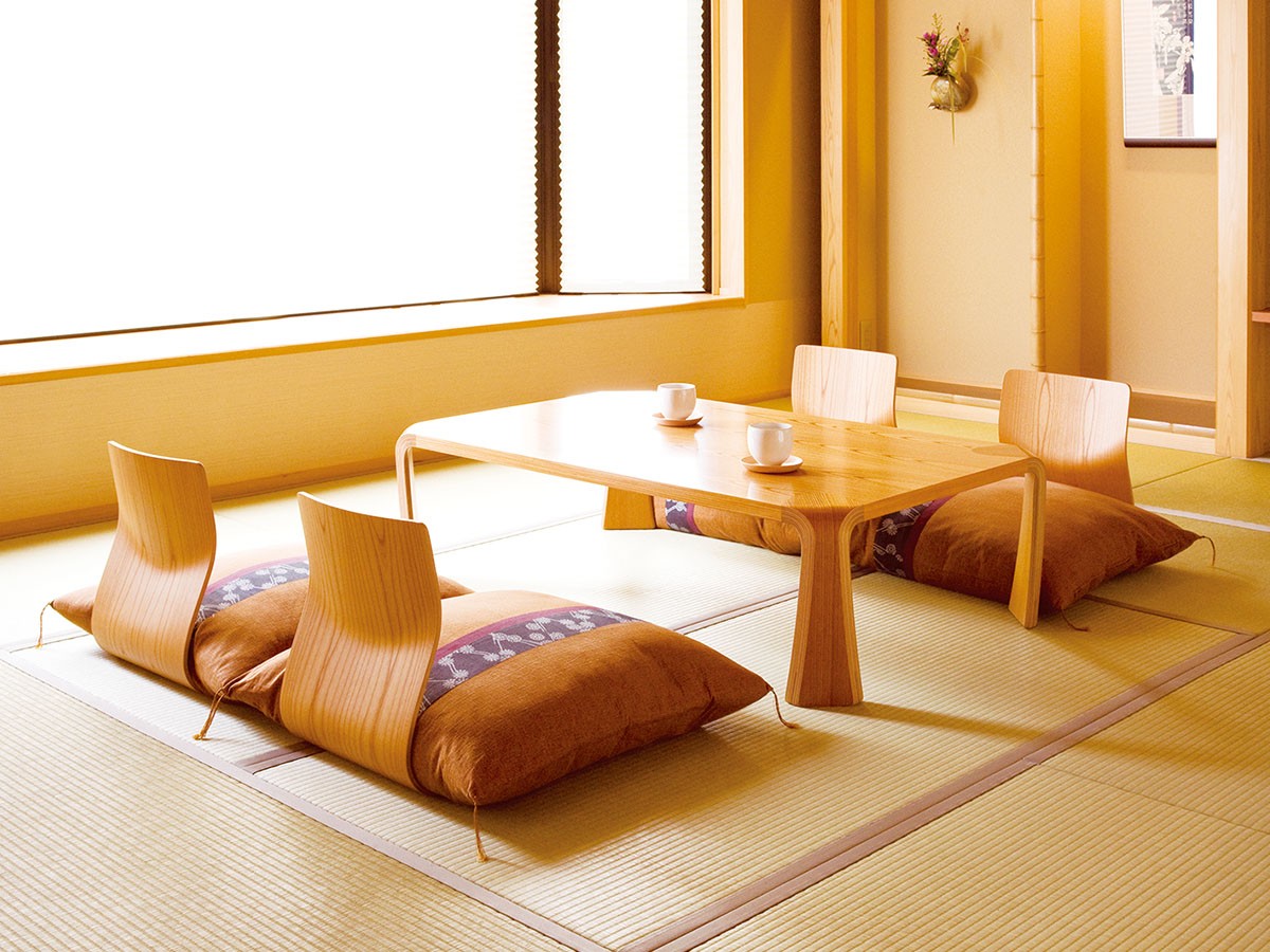 新品未使用】 天童木工 座椅子 2脚 TENDO 曲木 伝統工芸 木製 座椅子