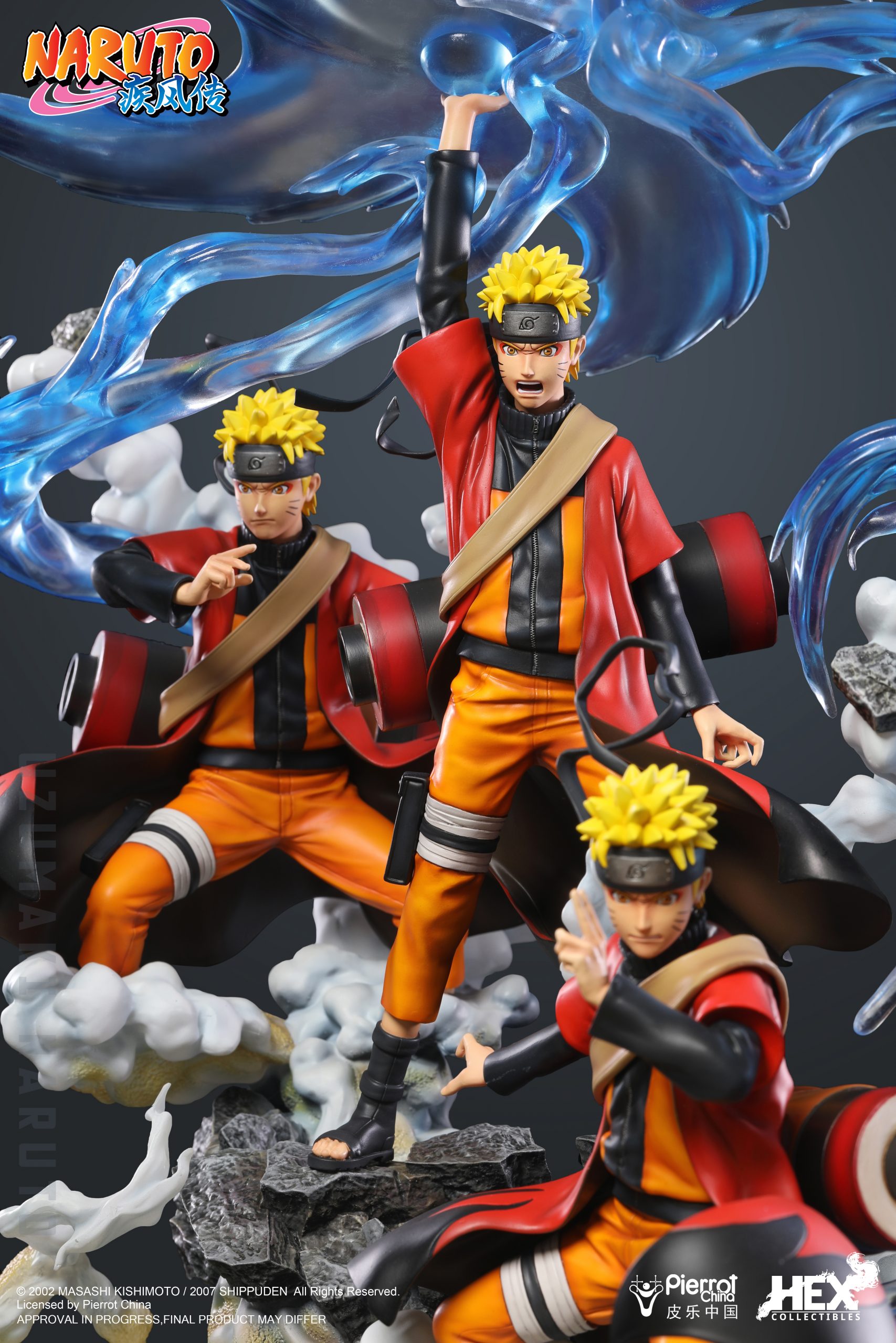 HEX Collectibles Uzumaki Naruto – Statue Art Collectible