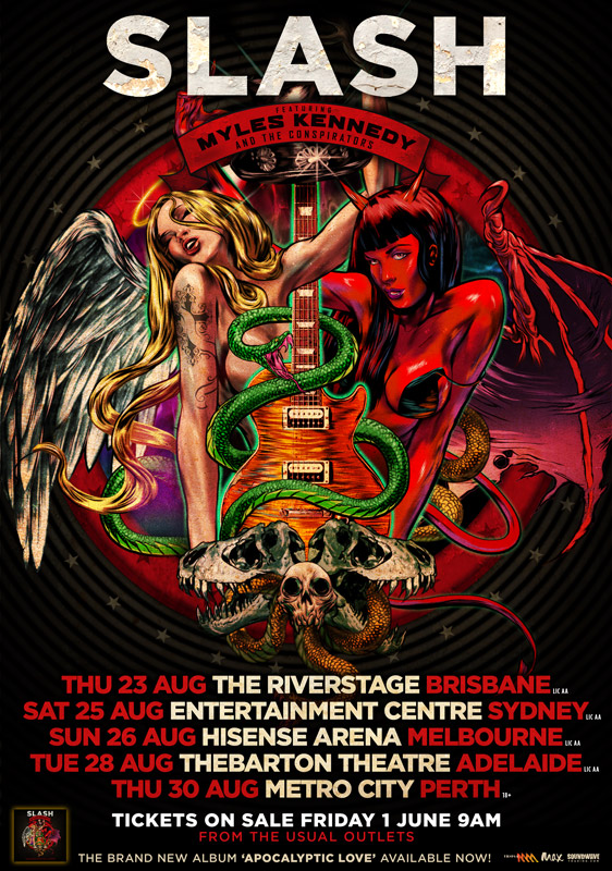 Slash feat. Myles Kennedy and the Conspirators 2012 concert
