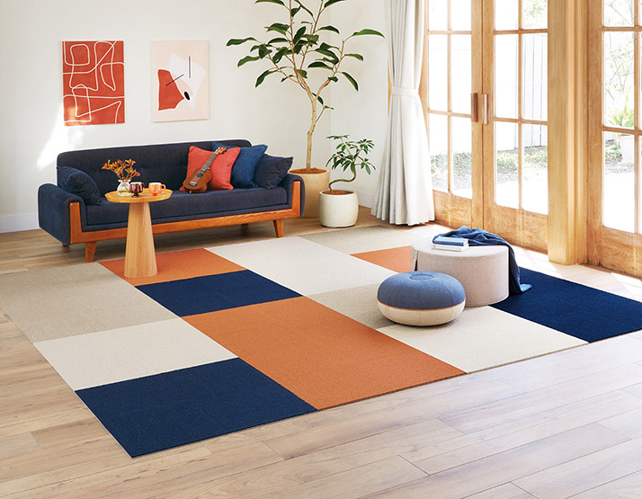 タイルカーペット KIT-1601 サンゲツ スタイルキットプラス ループ