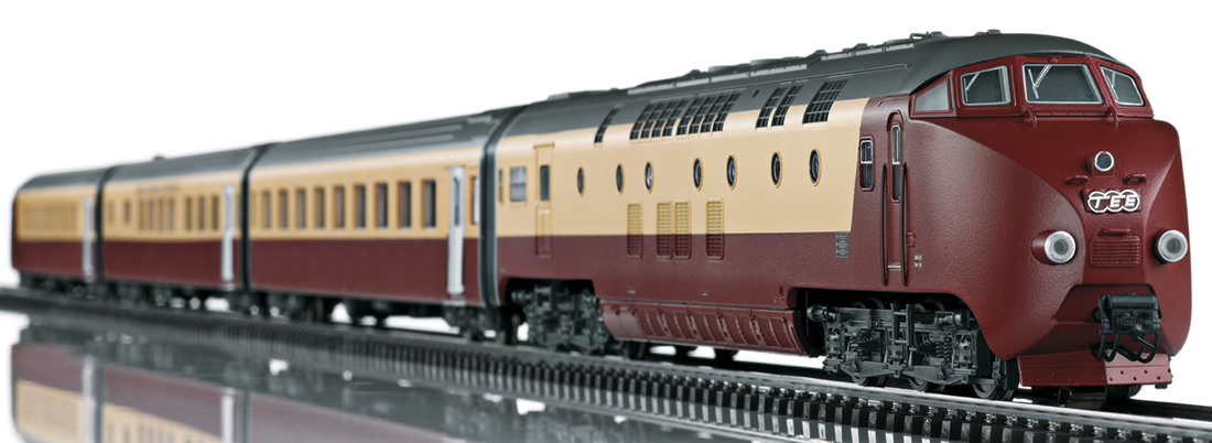 Marklin 39706 - Swiss Diesel Powered Railcar Train Class RAm TEE