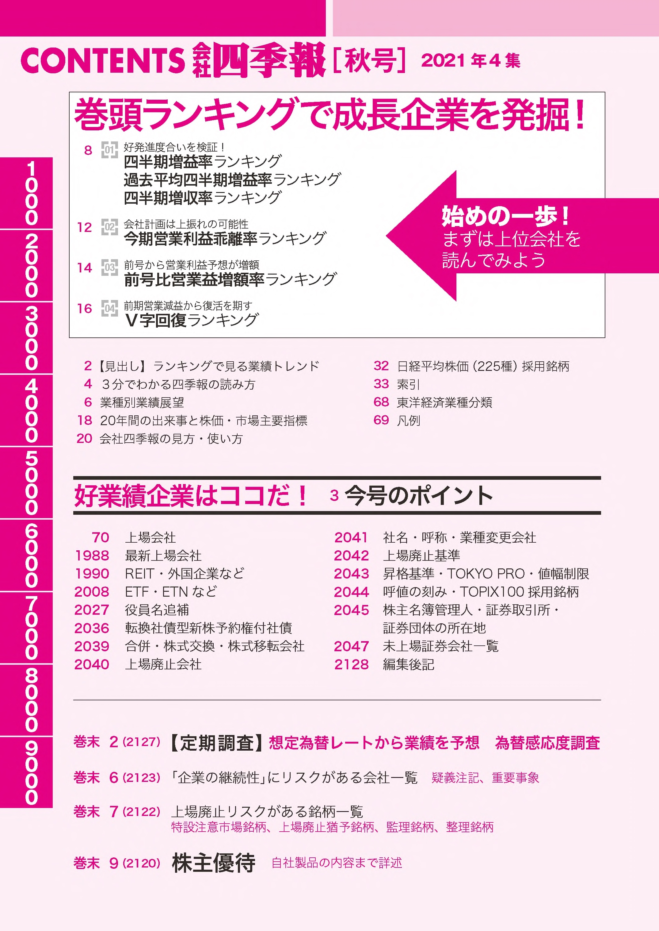 会社四季報2021年4集 秋号 | 東洋経済STORE