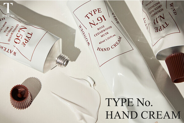 韓国フレグランスブランド「Type No.」が日本デビュー！全国ロフトで