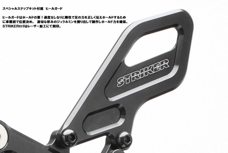 STRIKER SPECIAL STEP KIT KAWASAKI Ninja ZX-4R SE/ZX-4RR、Ninja ZX