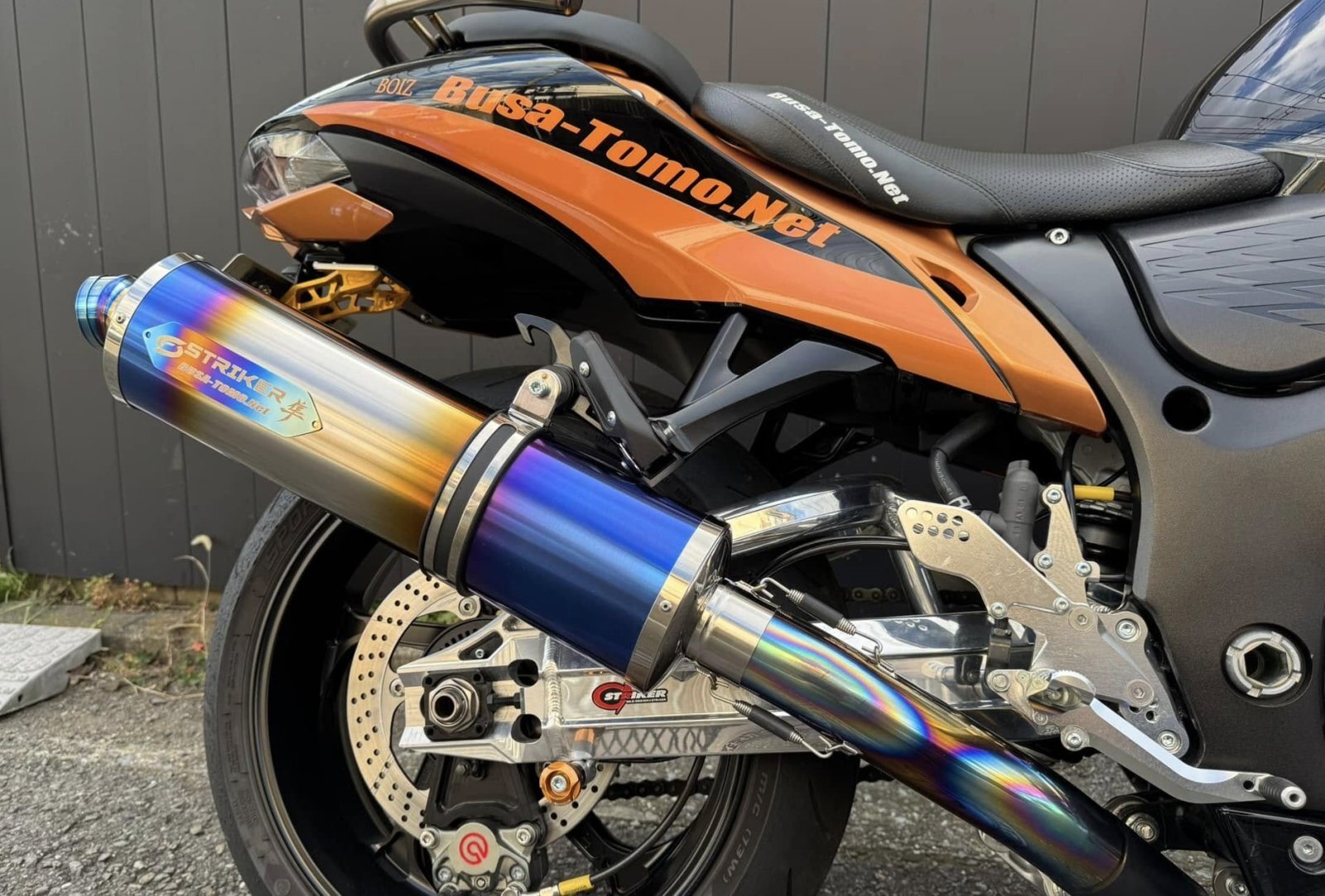 STRIKER マフラーオプションパーツ レーシングコンバートキット ‵22