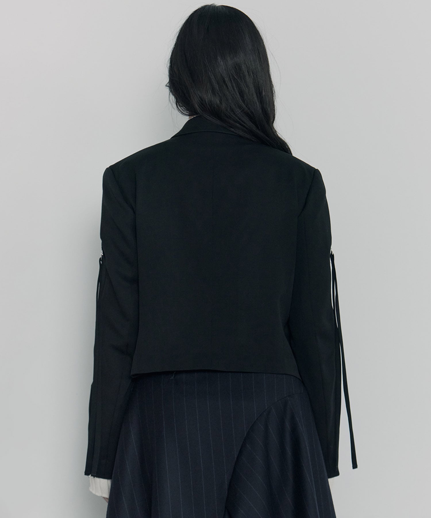 別注 ZIP SHORT JACKET(2 BLACK): UJOH: WOMENS｜ STUDIOUS ONLINE公式