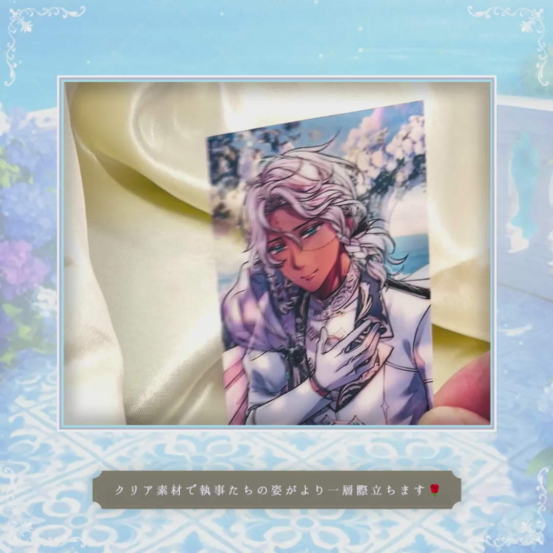 SSRクリアカード Butlers on the Wedding island ver – スタジオわさびSHOP