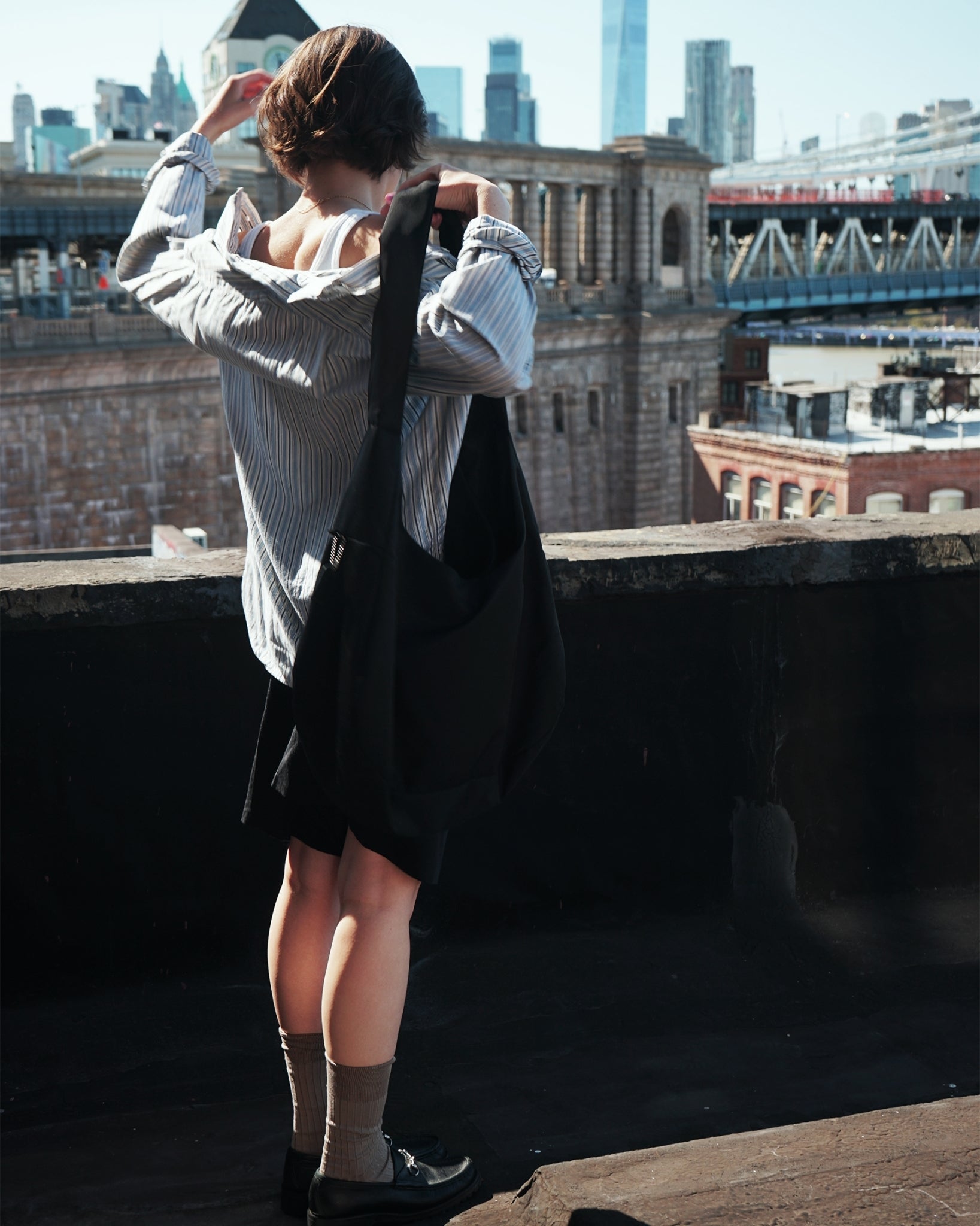 404 Padding Crossbody Bag - Black – studiolab404.com