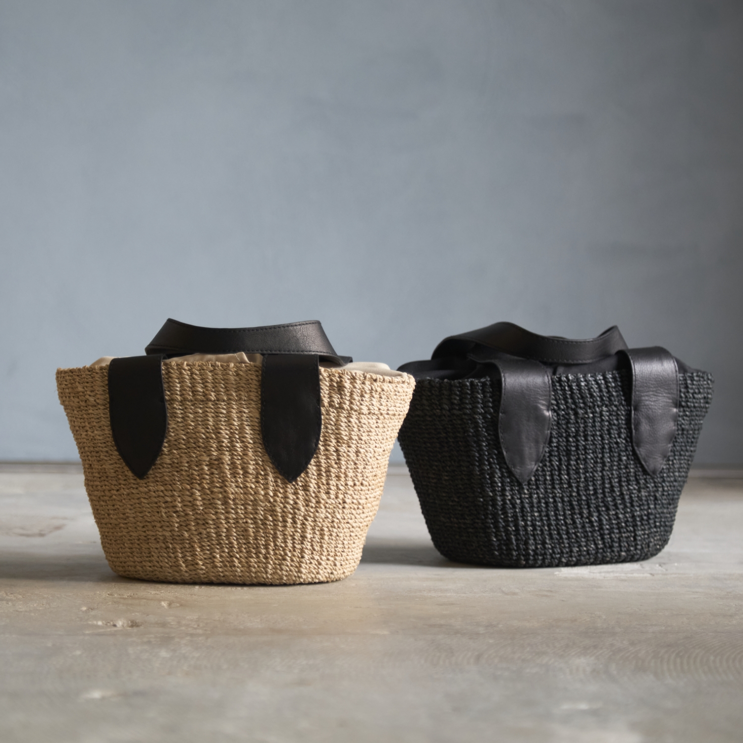 POMTATA/かごバッグ WUE TOTE -普段使いにぴったりなサイズのマルシェ