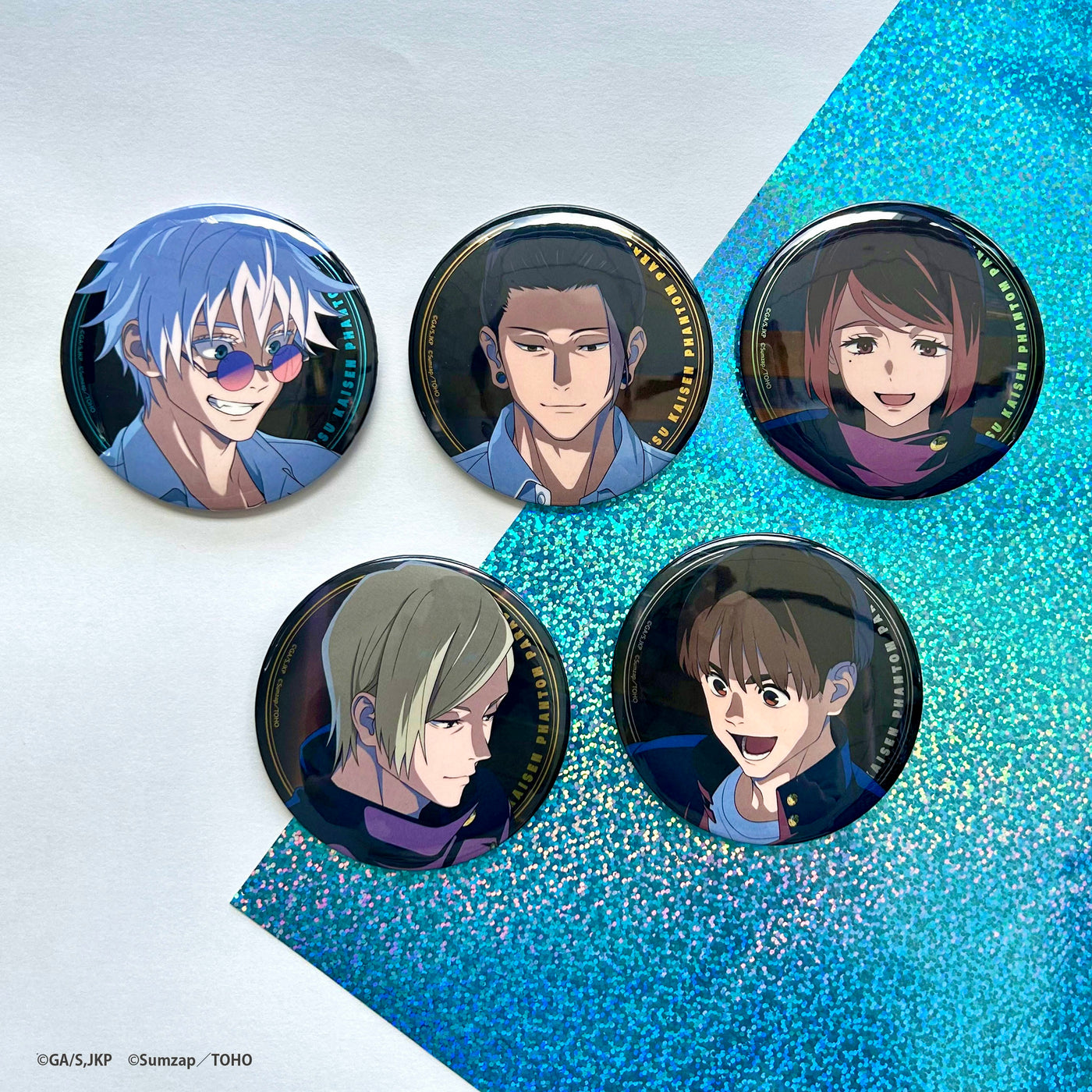 呪術廻戦ファントムパレード メタル缶バッジ 1.5thアニバーサリー 懐玉