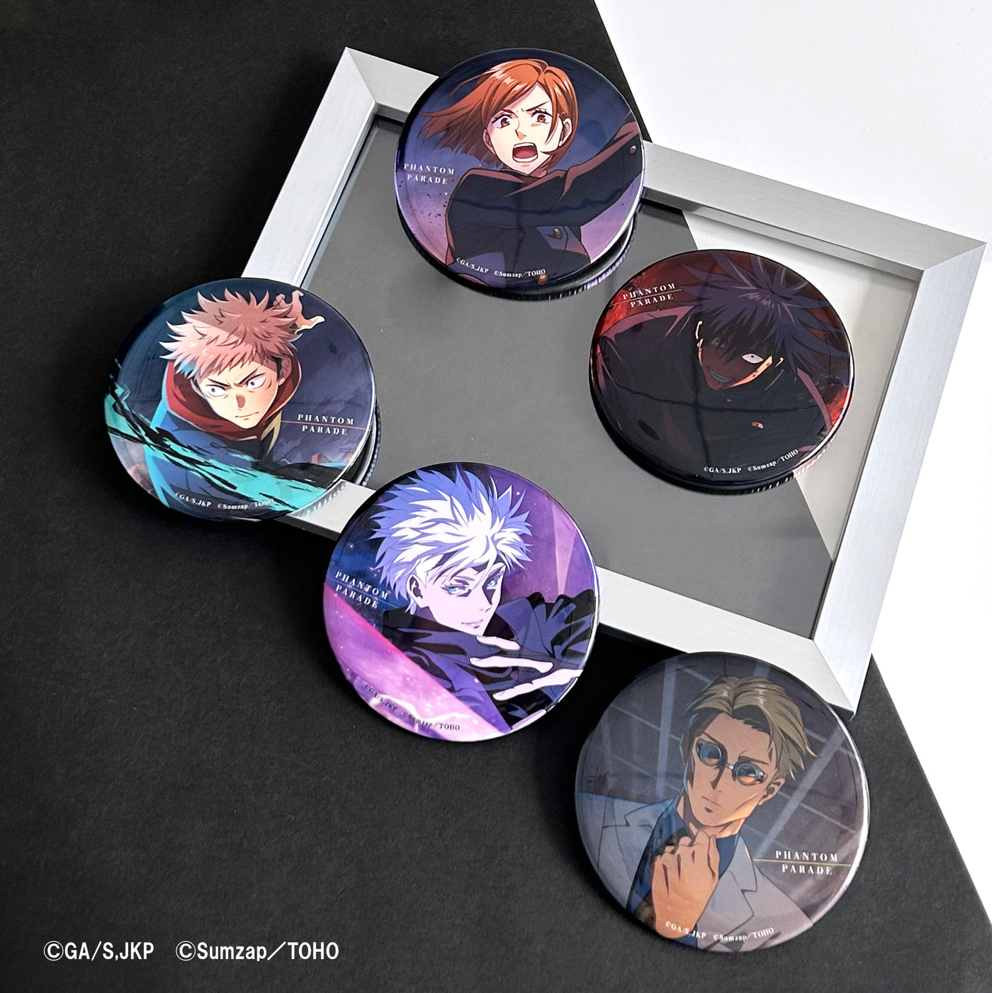 呪術廻戦 ファントムパレード メタル缶バッジ– Sumzap Store