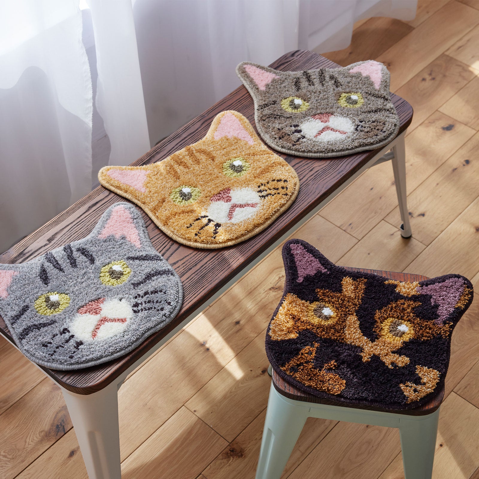 NEKOKAO / ネコカオ (#48 キジトラ)｜株式会社スミノエ インテリア