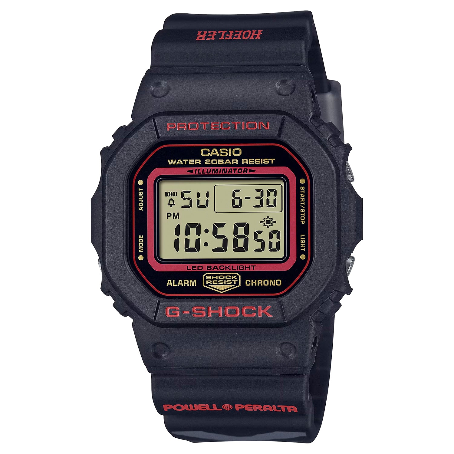CASIO カシオ DW-5600UBB-1 メンズ 腕時計 20気圧防水 10年保証