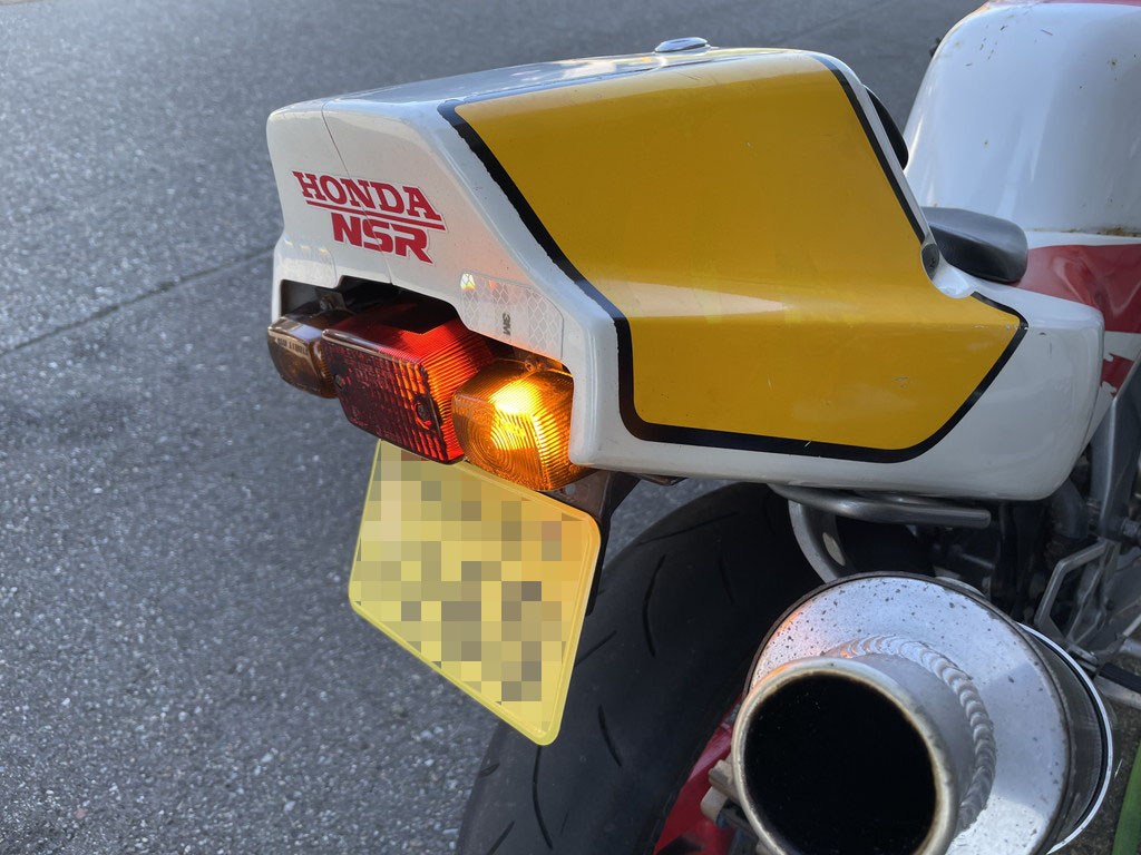 NSR50レストア⑨ウインカーのLED化 – 砂井さんのオモチャ箱