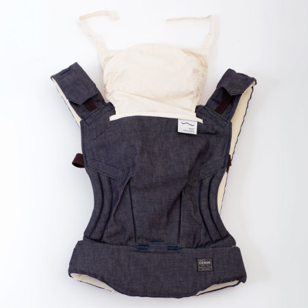 色落ちしない国産デニムの抱っこひも[sun&beachベビーキャリア]