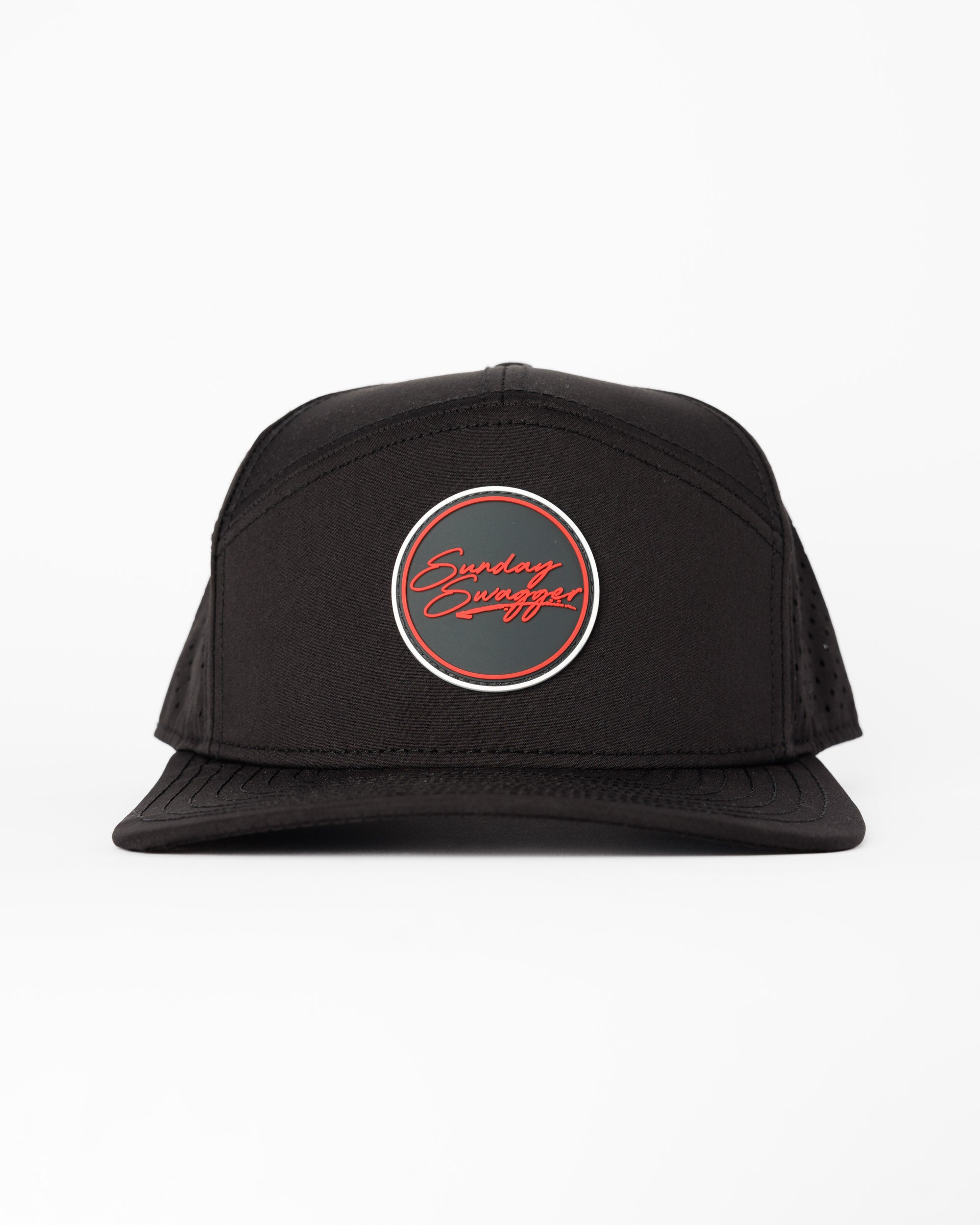 Swagger Flat Bill Hat- Black – Sunday Swagger