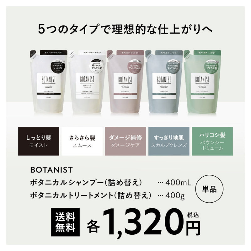 BOTANIST（ボタニスト）ボタニカルトリートメント ダメージケア