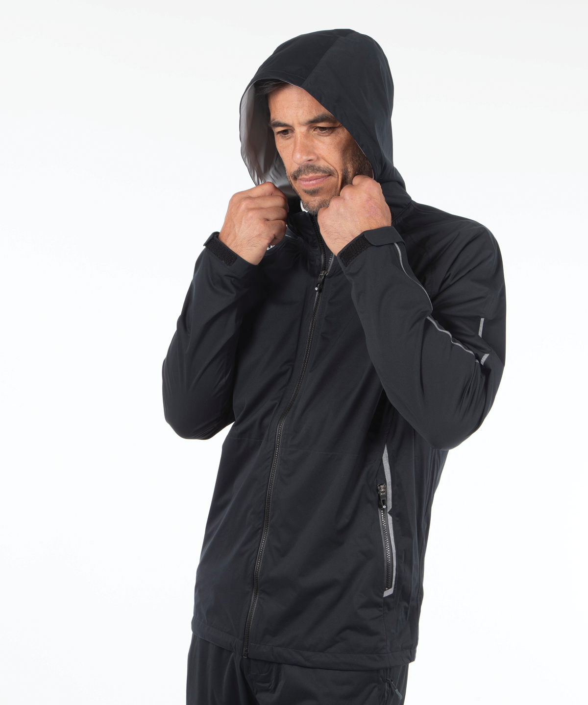 Men's Joe Zephal Elite Waterproof Rain Jacket with Packable Hood