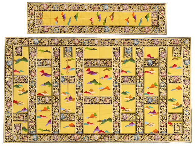 衲衣七条袈裟 合冬用 綴遠山／お仏具・法衣袈裟の通販／阿育苑川勝