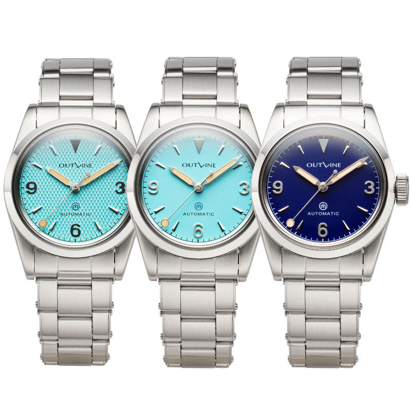 アウトライン×チックタック】 コラボ企画第2弾は、ブルー系の超人気