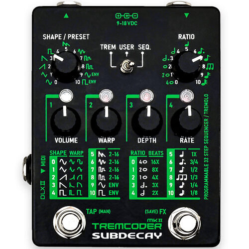 Vector - Analog Preamp - Guitar Effects - Subdecay