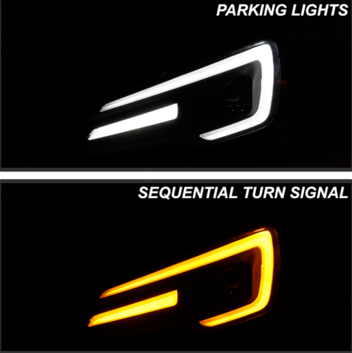 Spyder Apex Sequential LED Headlights for 2015-2021 WRX — Subimods.com