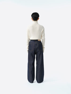 2TUCK WIDE DENIM PANTS -ENTASIS Mk-Ⅱ-【RIGID INDIGO】 – SUBLATIONS