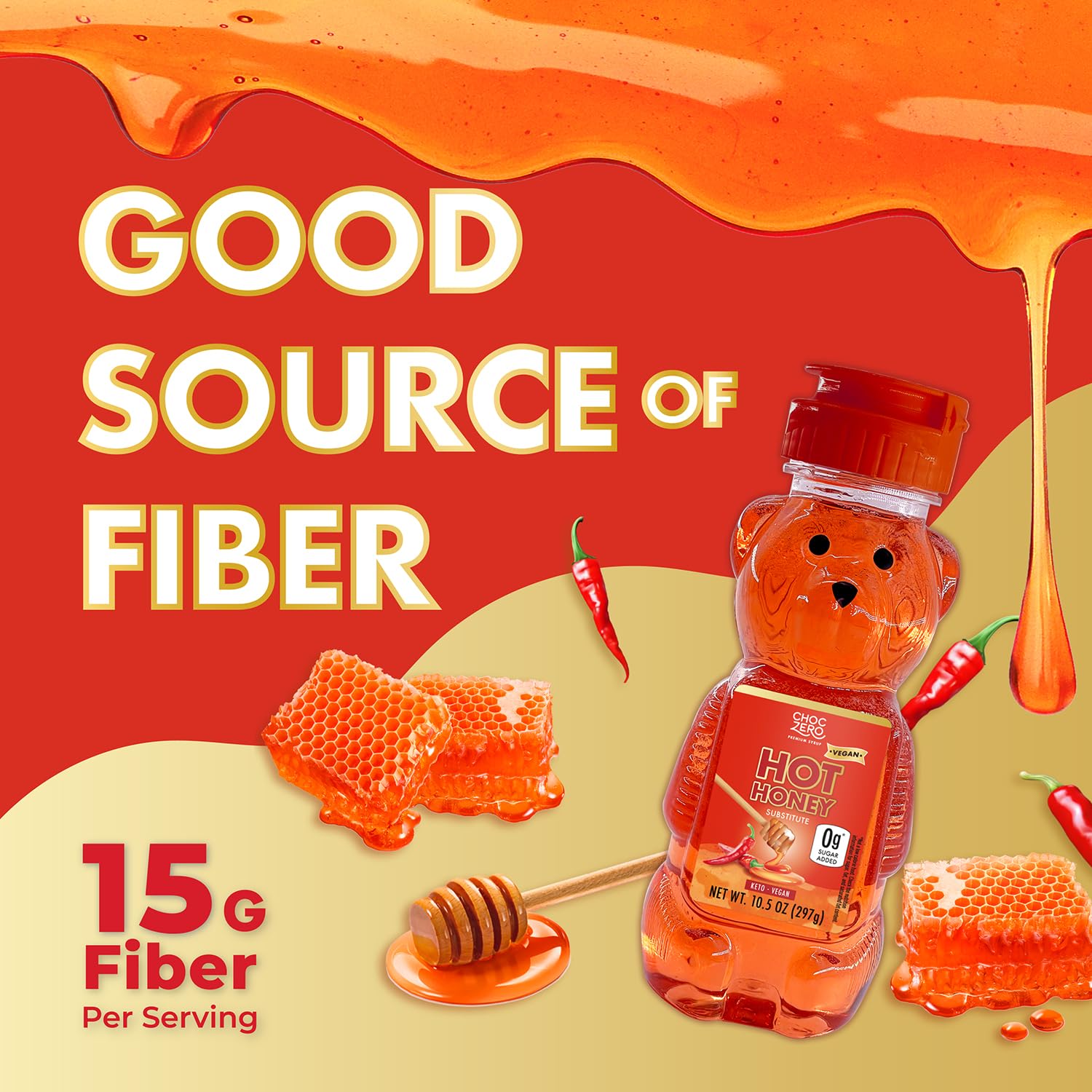 ChocZero Hot Honey | Sugarless Delite