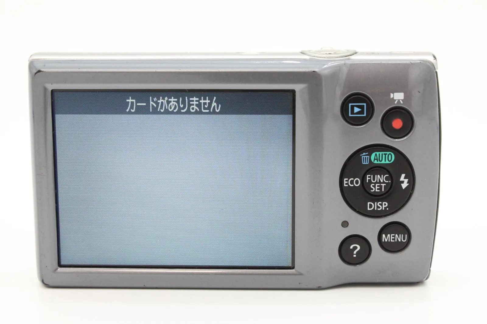 良品】CANON キヤノン デジタルカメラ IXY160 シルバー 光学8倍ズーム