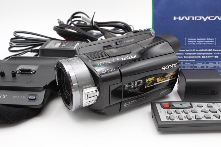 美品】SONY ソニー HDDデジタルハイビジョンビデオカメラ Handycam