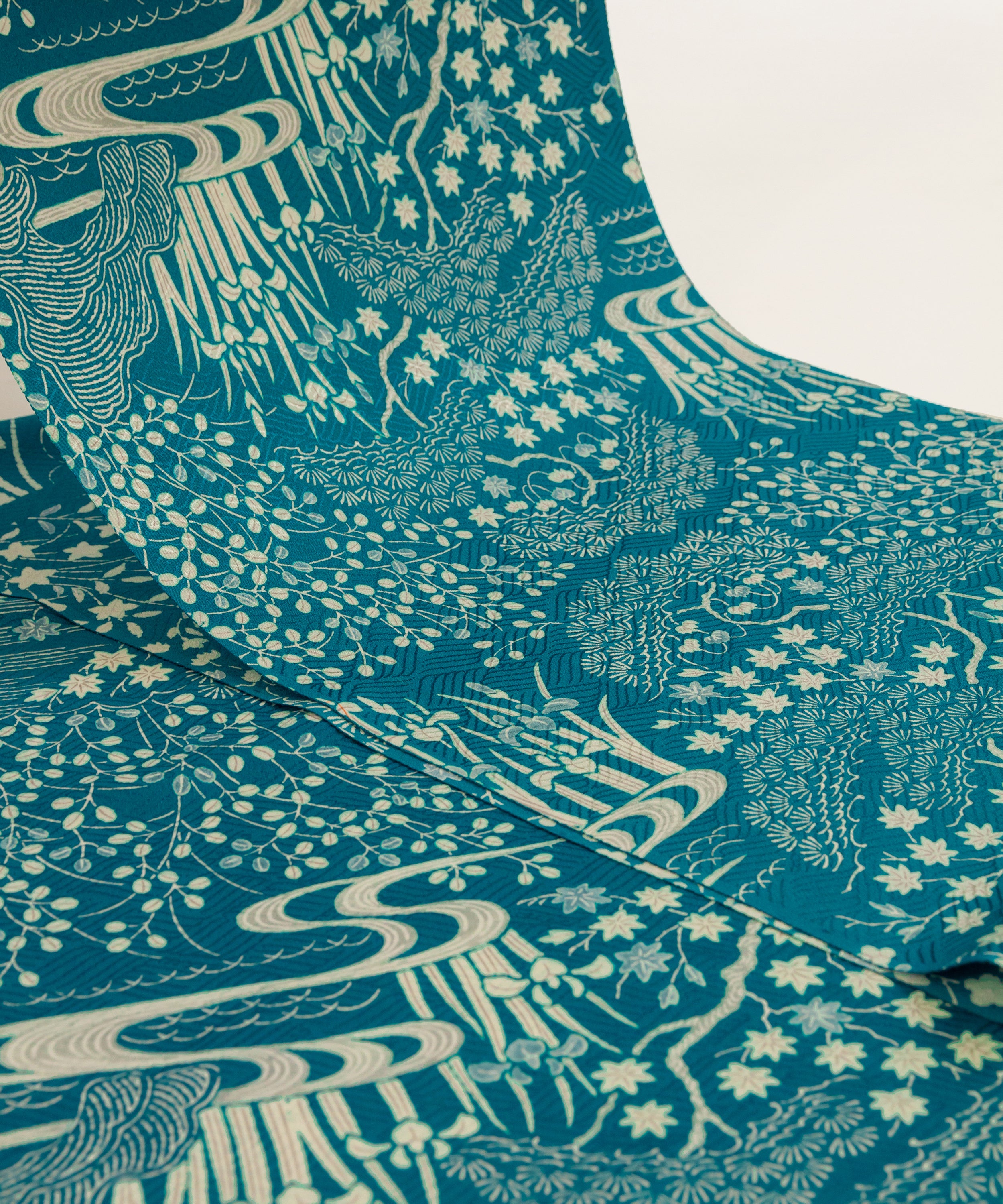 多ち花制作 摺型友禅一方付け小紋着尺「茶屋辻小袖」 – きものすぎをEC