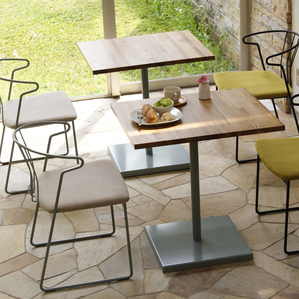 Nカフェテーブル GRAY | SUGIYAMA | Japanese Minimalist Solid Iron