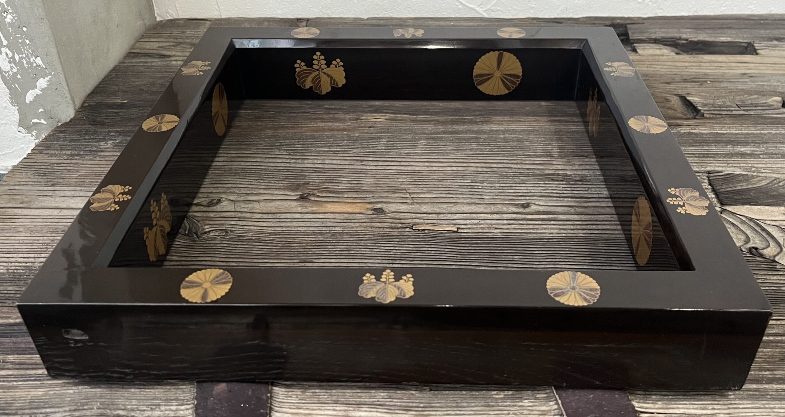 骨董水妖｜八代宗哲作黒高台寺炉縁